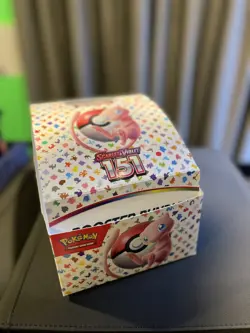 Pokemon Scarlet & Violet (EMPTY) 151 Booster Bundle Display + Booster (BOX ONLY) - Image 1