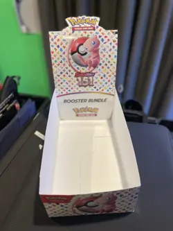 Pokemon Scarlet & Violet (EMPTY) 151 Booster Bundle Display + Booster (BOX ONLY) - Image 2