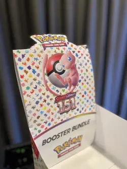 Pokemon Scarlet & Violet (EMPTY) 151 Booster Bundle Display + Booster (BOX ONLY) - Image 3