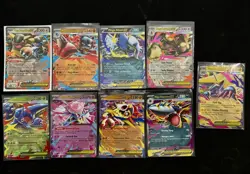 Pokemon TCG Mega Evolution Era 17 EX Card Bundle NM - Image 2