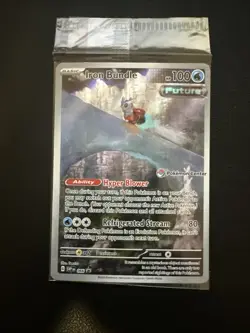 Iron Bundle 066 SVP Promo Pokemon Center Stamp Paradox Rift - Sealed - Image 1