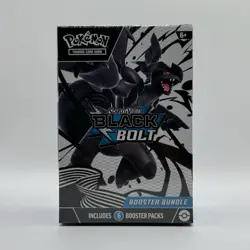 Pokemon TCG Scarlet & Violet: Black Bolt Booster Bundle Box (6 Packs) Sealed - Image 1