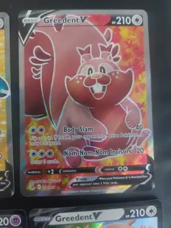 Pokemon X6 V Card Lot Bundle Snorlax Greedent Sirfetch'd Wobbuffet Mint - Image 4
