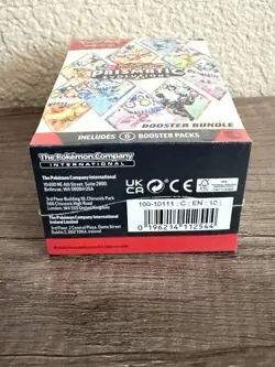 Pokemon Scarlet & Violet Prismatic Evolutions Booster Bundle Sealed 6 Packs - Image 3