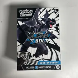 Pokemon TCG Scarlet & Violet Black Bolt Booster Bundle Sealed - Image 1