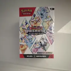 Pokemon Prismatic Evolutions Booster Bundle - Pokemon TCG 6 Packs - Image 1