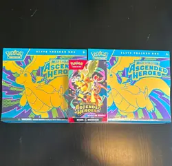 Pokemon TCG Ascended Heroes 2 Elite Trainer Boxes + Booster Bundle - Image 1