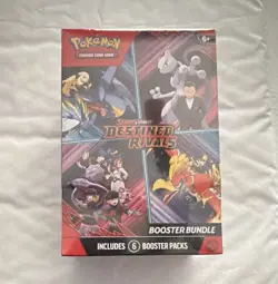 Pokemon TCG Scarlet & Violet Destined Rivals Booster Bundle Box 6 Packs 2025 - Image 1
