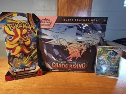 Pokemon TCG Elite Trainer Box Mega Evolution Chaos Rising Bundle! - Image 1
