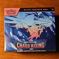 Pokemon TCG Elite Trainer Box Mega Evolution Chaos Rising Bundle! - Image 2