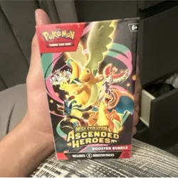 Pokemon TCG Mega Evolution—Ascended Heroes Booster Bundle Box 6 English - Image 1