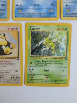 Pokemon TCG Vintage Bundle X22 Including Holo Scyther, Fossil, Base Set 2 & Neo - Image 2