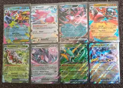 Pokemon EX Bundle Scarlet Violet And Mega Evolution 8 Cards - Image 2