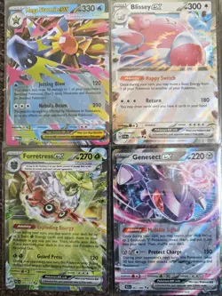 Pokemon EX Bundle Scarlet Violet And Mega Evolution 8 Cards - Image 4
