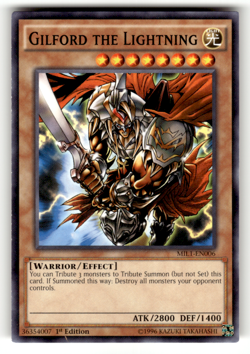 Gilford the Lightning MIL1-EN006 1st Edition Common Millennium Pack - Image 1