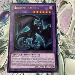 Yu-Gi-Oh Horned Saurus MZMI-EN013 Maze of Millennia Yugioh M/NM - Image 1