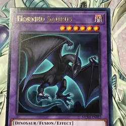 Yu-Gi-Oh Horned Saurus MZMI-EN013 Maze of Millennia Yugioh M/NM - Image 2