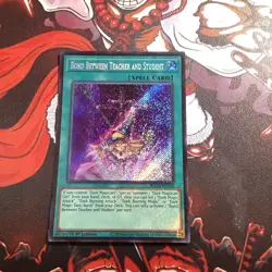 Yugioh - Bond Between Teacher and Student - Secret - 1st - BLGG-EN109 - LP - Image 1