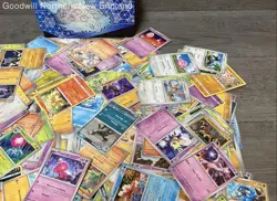 2.5LB Lot of Various Pokemon Cards TCG CCG in Collectible SVSC Card Box - Image 3