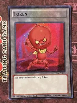 Token “Ojama Red Battle City Token” - TKN4-EN012 - Super Rare - LP - Image 1