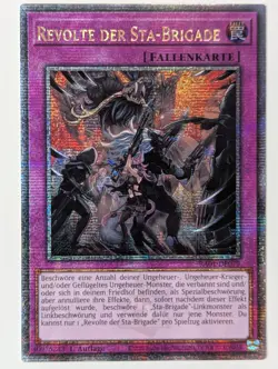 Revolte der Sta-Brigade RA01-DE079 QCSR Deutsch NM YUGIOH - Image 1