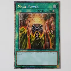 Mage Power - RA03-EN113 - NM - Platinum Secret Rare - 1st ed - Yugioh - Image 1