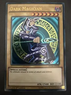 Yugioh Dark Magician DUSA-EN100 Ultra Rare Parallel 1st Edition NM - Image 1