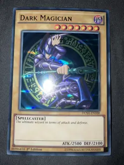 Yugioh Dark Magician DUSA-EN100 Ultra Rare Parallel 1st Edition NM - Image 3