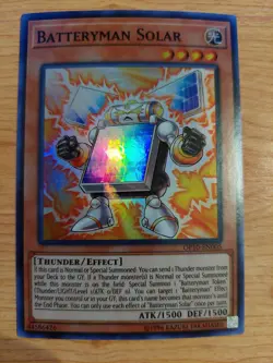 Batteryman Solar - OP10-EN005 - Near Mint NM - Super Rare - Unlimited - Image 1