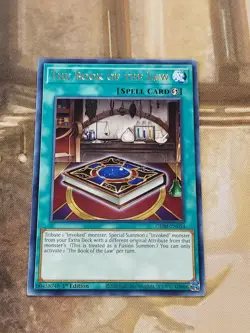 The Book of the Law - GEIM-EN054 - Yugioh! Yu-Gi-Oh! Rare Nice! - Image 1