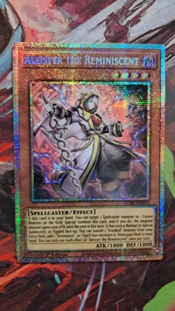 Yugioh! Aleister The Reminiscent Starlight Rare Near Mint CORI-EN015 - Image 1