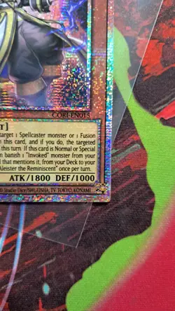 Yugioh! Aleister The Reminiscent Starlight Rare Near Mint CORI-EN015 - Image 2