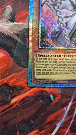 Yugioh! Aleister The Reminiscent Starlight Rare Near Mint CORI-EN015 - Image 3