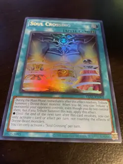 Yugioh Soul Crossing EGS1-EN002 Ultra Rare 1st Ed LP - Image 1