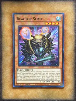 Yugioh Reactor Slime EGS1-EN020 Super Rare 1st Ed NM - Image 1