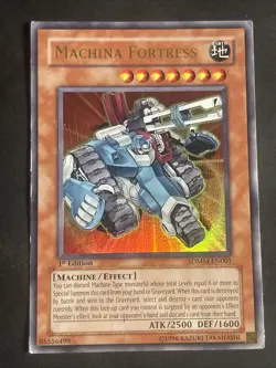 Machina Fortress SDMM-EN001 1st Edition Ultra Rare Yugioh MP - Image 1