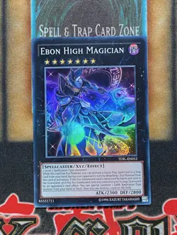 Yugioh Ebon High Magician TDIL-EN052 Super Rare NM - Image 1
