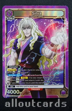 2024 Union Arena Hunter X Hunter Silva SR Holo HTR-1-056 - Image 1