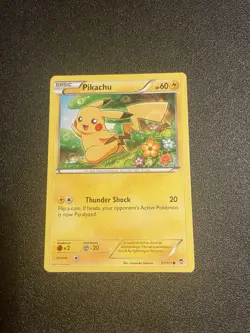 Pikachu 27/111 Non Holo XY - Furious Fists - Pokemon Card - LP - Image 1