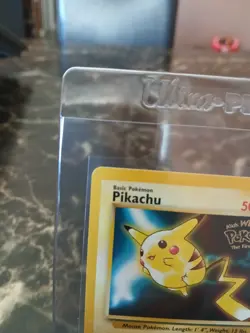 Vintage Pokemon PIKACHU #4 MOVIE PROMO 1999 NEAR MINT. MINT PIKACHU #4 - Image 3