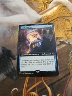 Clan Crafter Extended Art MTG Commander Legends: BFBG - Pack Fresh - - Image 1