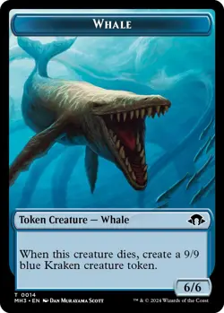 Whale // Energy Reserve Double-Sided Token - 14 // 36 - MH3 - NM - Image 1