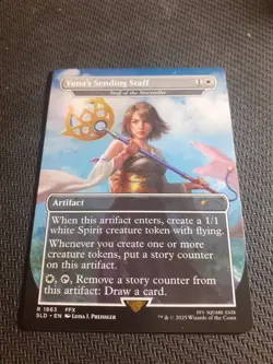 MTG - Yuna's Sending Staff - Final Fantasy Secret Lair - Magic - Image 1