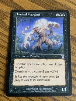 MTG Undead Warchief - Timeshifted #52 - Image 1