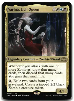 Varina, Lich Queen 291 Magic_the_gathering Double Masters 2022 - Image 1