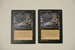 MTG 2x Demonic Consultation - Ice Age - + Mystic Remora - Image 2