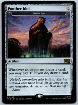 Panther Idol - Mind's Eye R Commander: Marvel Super Heroes 288 NM - Image 1