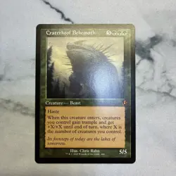 Craterhoof Behemoth (Retro Frame) Innistrad Remastered Regular - Image 1