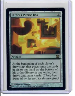 Teferi's Puzzle Box 316 Rare 8th Edition Magic: The Gathering Foil LP - Image 1