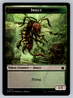 Goblin T 0018 / Insect T 0021 Regular - MTG Foundations (FDN) - Image 2